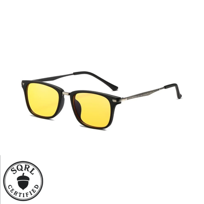 SQRL™ // Échevar Obsidian Ore Blue Light Glasses